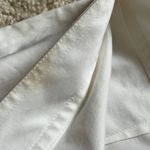 Banana Republic white silky poplin skirt Photo 1