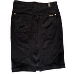 7 For All Mankind Pencil Skirt Black Size 27 Photo 1