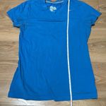Nike Women’s  dri fit blue top size medium Photo 3