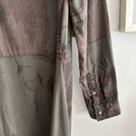 Desigual  Dress Womens Medium Boho Military Embroidered Woodland Fairy Earthy Photo 12