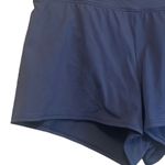 Lands' End Swim Shorts Women's Size 4 Navy Blue Nylon Spandex Swimsuit Bottoms Photo 1