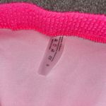 Amazon New swim crinkle texture hot pink padded swim suit bra size small Photo 9