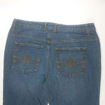 Ruff Hewn  8 32 Medium Dark Wash Capri Jeans Plus Photo 2