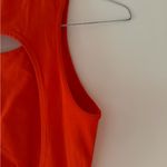 Free People FP Movement So Simple Dress in Cherry Tomato Red Orange Size Small Photo 9