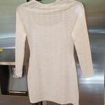 Reformation 💕💕 Dee Dress ~ Long Sleeve Mini Ivory Small S NWT Photo 8