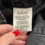 AGOLDE Parker Black Denim Shorts Photo 3