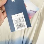 Rachel Comey NEW  X Target Size Large Blue Dip Dye ombré Relaxed Fit Top Blouse Photo 7