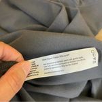 Eileen Fisher  Grey Short Sleeve Shirt Dress Photo 7