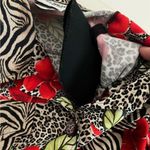 NANCY BOLEN For City Girl Tank Jacket Set Animal Print Flowers L Photo 7