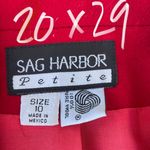 Free People Sag harbor Red vintage wool blazer sz medium womens Photo 4