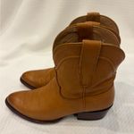 Tecovas The Penny Tan Leather Ankle Cowgirl Boots Size 7 Photo 3