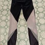Athleta Athletes Precision 7/8 Ankle Tight Legging Black White Mesh Photo 4