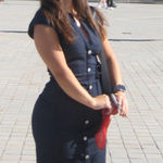 ZARA denim maxi dress Photo 0