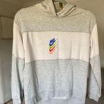 Nike  Logo Hoodie Heather Gray L Sporty Streetwear Vibrant Activewear City Urban Photo 0