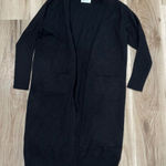 Goodnight Macaroon Carrie Open Wrap Pocket Long Cardigan Women’s One Size Photo 0