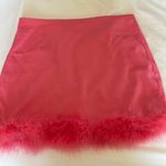 Pink Feather Skirt Size M Photo 0