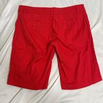 Per Se 181  Bermuda Long Red Vacation Beach Shorts Size 8 Photo 2