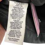 Avec Les Filles  Faux Leather Short Sleeve Black Blouse Size XL NWT Photo 6