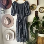 Old Navy  Waist-Defined Floral Tie-Belt Midi Wrap Dress Women’s‎ SIZE LARGE Photo 4