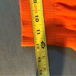 MOTH Anthropologie Orange Silk Cotton Blend Dolman Top, Sz Small Photo 7