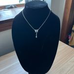 Lovely and Sweet .925 Silver & Blue Butterfly Necklace | Italian Chain Photo 3