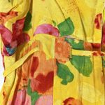 Jams World  Women’s XS Tropical Floral Fish Slip Camisole Dress Hawaii Boho Belt Photo 7