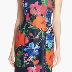 Eliza J Floral Print Sleeveless Scuba
Sheath Dress Photo 0
