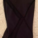 Lululemon Black Cropped pants Size 6 Photo 7
