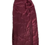 Harlyn Dress Womens‎ XS Burgundy Satin Maxi Side Slit Evening Gown Formal Red Photo 0