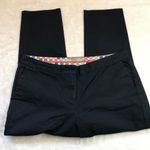 Boden Capri Dress Pants Navy Trousers Women's Size 12R Cropped‎ Workwear Cotton Blue Photo 10