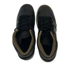 Jordan Nike Air 1 Shoes Black Leather High Top Shoes Size Women's Size 7.5 Photo 1