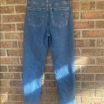 American Eagle  Mom Straight Blue Jeans 00 Short Photo 1