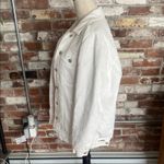 OAT New York Cream Jean and Fleece Jacket Size S Photo 3