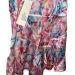Naked Princess Le Marche Silk Romper Seychelles Print Size Medium New with tags Pink Photo 4