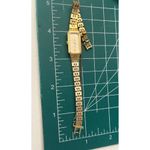 Seiko Gold Tone Watch diamond accents WORKING 1320-5029 r 9n2536 Vintage Photo 7