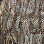 St. John Couture Marble Abstract Grey/Brown/Metallic Blazer/Jacket Size 8 Photo 11