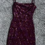 Windsor Maroon Mini Dress Photo 0