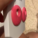 ZARA  Resin pink earrings Photo 5