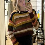 Quiet Storm  Striped Sweater Photo 0