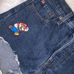 Levi's x Super Mario 501 Jean Shorts 24W Photo 2