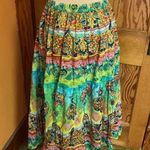 Vtg 90s colorful boho hippie chic maxi skirt Size undefined Photo 9