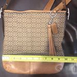 Coach Mini Jacquard Signature C Crossbody Convertible Tote Shoulder Bag Photo 14