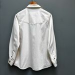 ASOS  Western Style Off White Denim Shacket 6 Photo 7