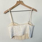 RUMORED Versailles Corset White Ivory Lace Womens Size 8 Photo 6