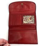 Dooney & Bourke Vintage Leather Wallet 70s 80s folding tru-fold key holder brown Photo 3