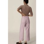 Anthropologie  Maeve The Colette Cropped Wide Leg Pants Lavender Size 29P‎ Photo 1