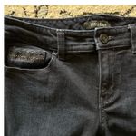 White House | Black Market  Women's Bootcut Jeans Dark Wash Embellished Size 6S Photo 4