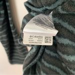 Columbia  Black Gray Stripe Half Zip Pullover Sweatshirt Size Medium Photo 9