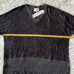 Olive & Oak  V neck 1/2 sleeves dark gray sweater top size Large Photo 3