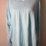 Free People  Movement Long‎ Sleeve V Neck Sweatshirt Size M Photo 0